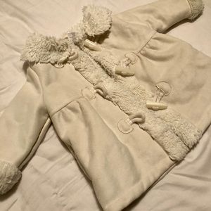 Baby girl cream Gymboree coat